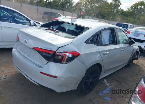 2024 Honda Civic Sport из США, поврежденный, VIN 2HGFE2F56RH531319